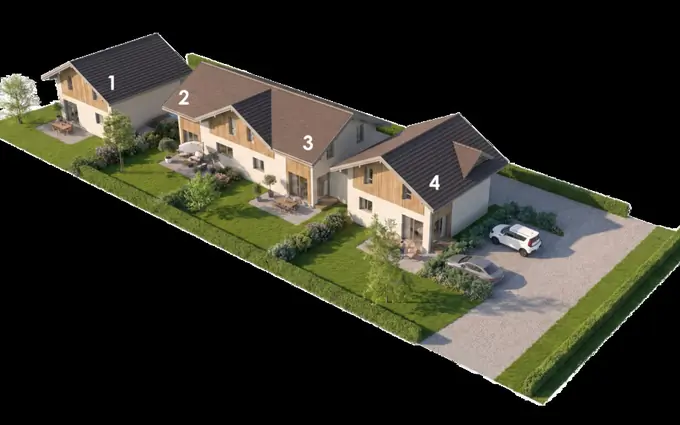 Programme immobilier neuf Les jardins d'Armand à Thônes