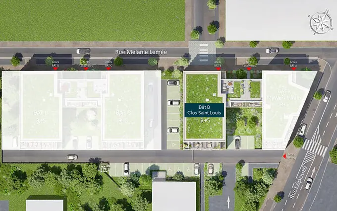 Programme immobilier neuf Clos Saint-Louis à Évreux