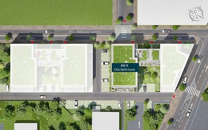 Programme immobilier neuf Clos Saint-Louis à Évreux