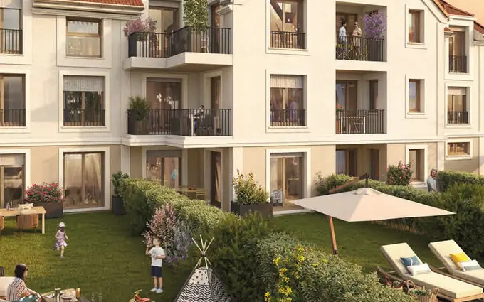Programme immobilier neuf Baillet-en-France coeur du village à 2.5 km du Transilien H à Baillet-en-France