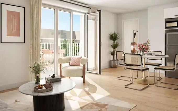 Programme immobilier neuf Bonnières-sur-Seine résidence intergénérationnelle proche centre à Bonnières-sur-Seine (78270)