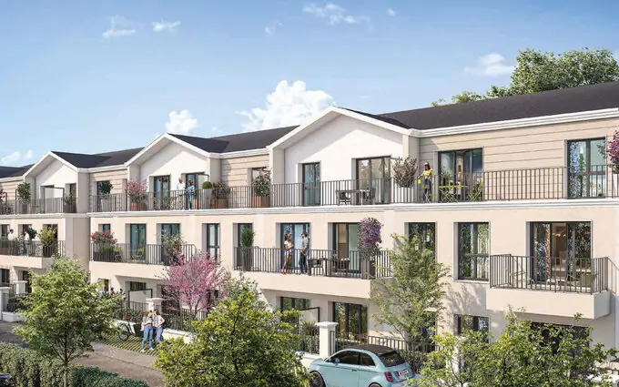 Programme immobilier neuf Bonnières-sur-Seine résidence intergénérationnelle proche centre à Bonnières-sur-Seine