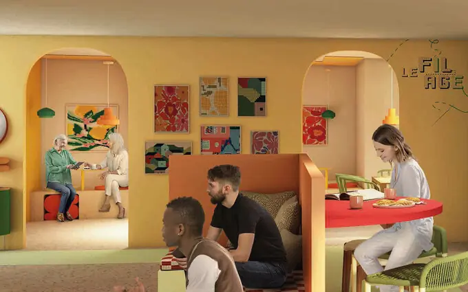 Programme immobilier neuf Bonnières-sur-Seine résidence intergénérationnelle proche centre à Bonnières-sur-Seine