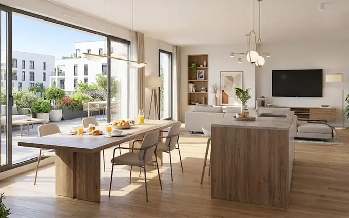 Programme immobilier neuf Lyon 08 à seulement 8 minutes à pied du tramway T6 à Lyon 8ème (69008)