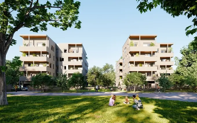 Programme immobilier neuf Résidence côté parc - t1 à Bron