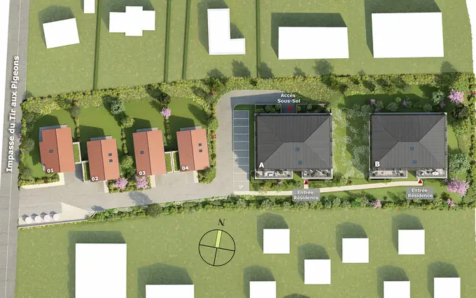 Programme immobilier neuf Alvea à Évian-les-Bains