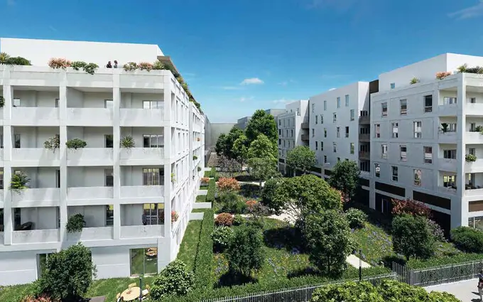Programme immobilier neuf Castelnau-le-Lez ZAC Eurêka, proche commerces et tramway à Castelnau-le-Lez