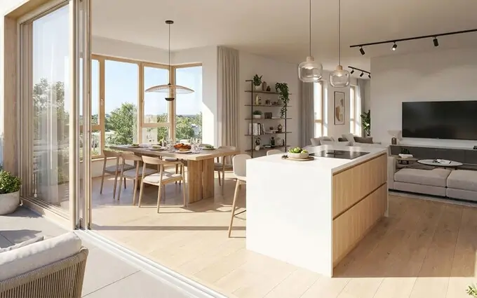 Programme immobilier neuf Ostwald environnement calme à 2 min à pied du tramway B à Ostwald (67540)