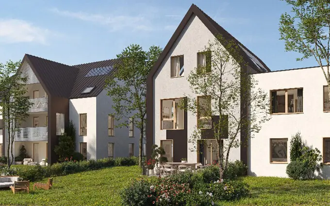 Programme immobilier neuf Ostwald environnement calme à 2 min à pied du tramway B à Ostwald