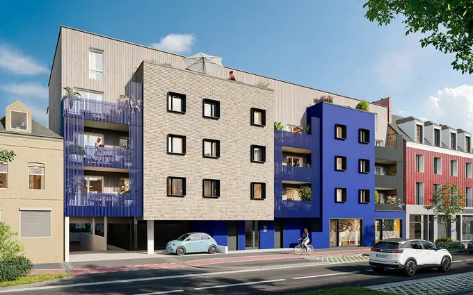Programme immobilier neuf L'indigo à Sotteville-lès-Rouen