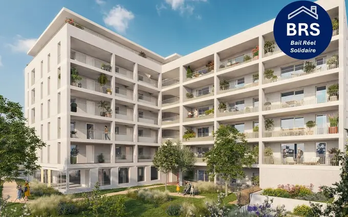 Programme immobilier neuf INFLORESCENCES BRS (Bail Réel Solidaire) à Montpellier