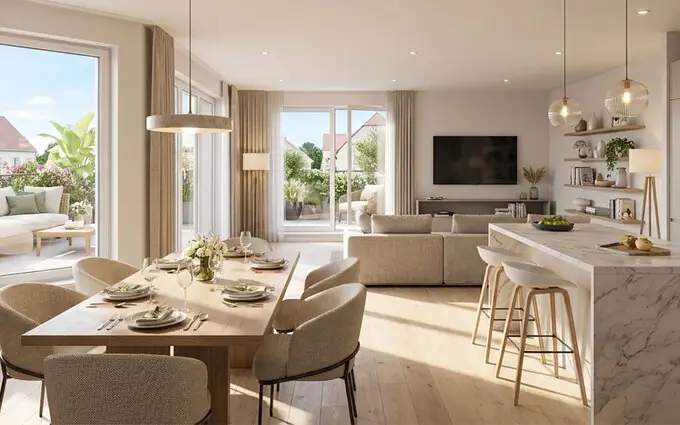 Programme immobilier neuf Brunstatt-Didenheim à quelques kilomètres de Bâle à Brunstatt-Didenheim (68350)