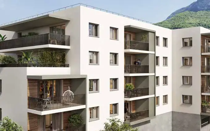 Programme immobilier neuf Fontanil-Cornillon résidence intimiste au pied du tram E à Fontanil-Cornillon