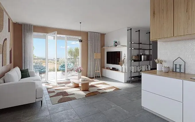 Programme immobilier neuf Lumière du parc à Lyon 7ème (69007)
