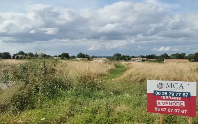 Programme immobilier neuf Terrain à partir de 678m² à Auros à Auros (33124)