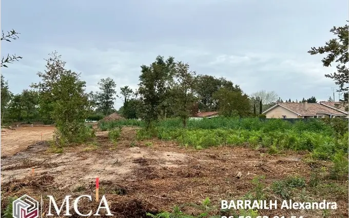 Programme immobilier neuf Terrain à partir de 316m² à Belin-Béliet à Belin-Béliet (33830)