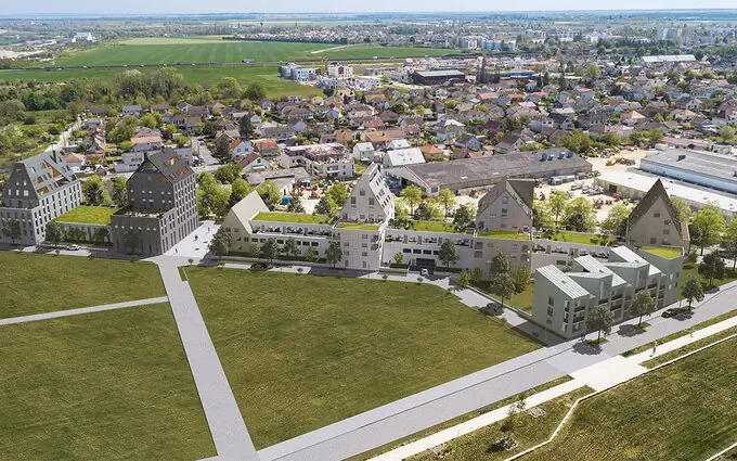 Programme immobilier neuf Dijon écoquartier Jardin des Maraîchers proche des commerces à Dijon