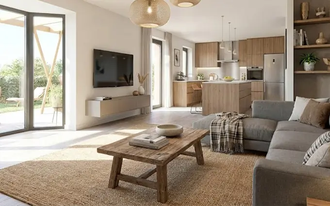 Programme immobilier neuf Perrigny-lès-Dijon duplex avec jardin au calme à Perrigny-lès-Dijon (21160)