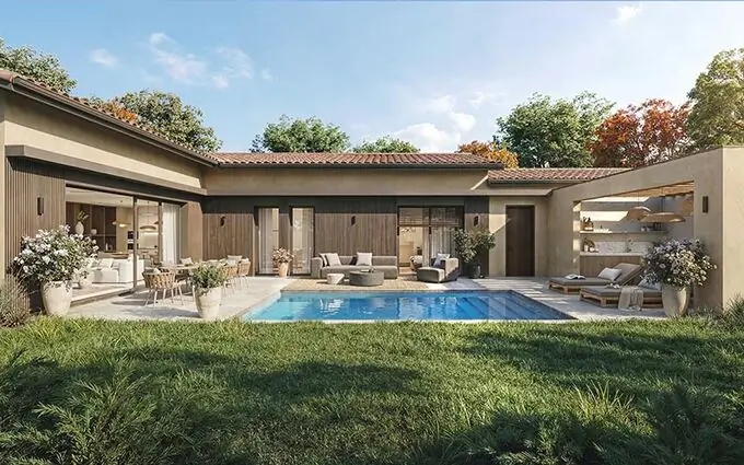 Programme immobilier neuf Le Clos François - Villas d'exception à Sathonay-Village