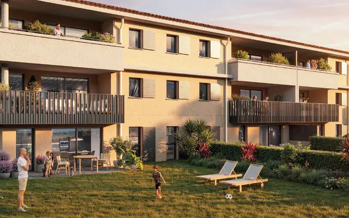 Programme immobilier neuf Eguilles aux portes du village à 7 min d'Aix-en-Provence à Éguilles