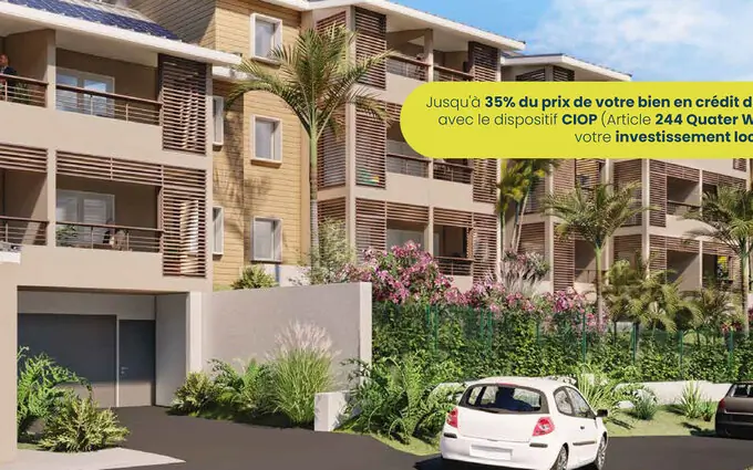 Programme immobilier neuf Le Tampon résidence senior à 500 m du centre-ville à Le tampon (97418)