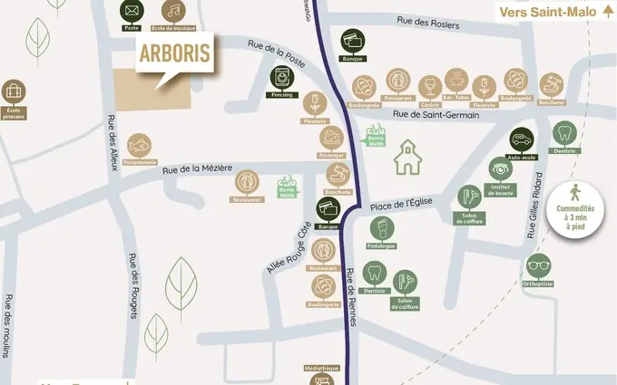 Programme immobilier neuf Arboris à Melesse