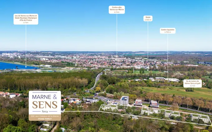 Programme immobilier neuf Marne & Sens à Torcy