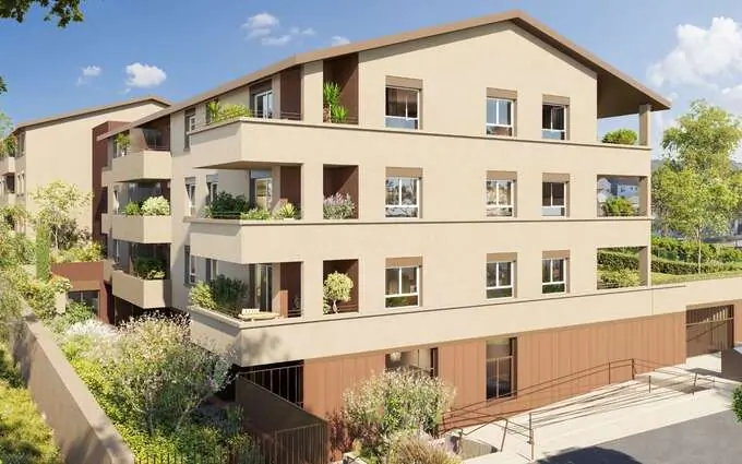 Programme immobilier neuf Un cadre de vie végétalisé aux portes d’Annecy à La Verpillière