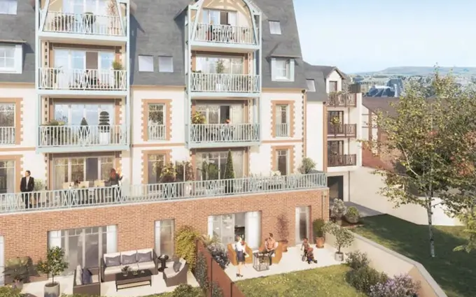 Programme immobilier neuf Deauville à 300 m de la Place Morny à Deauville (14800)