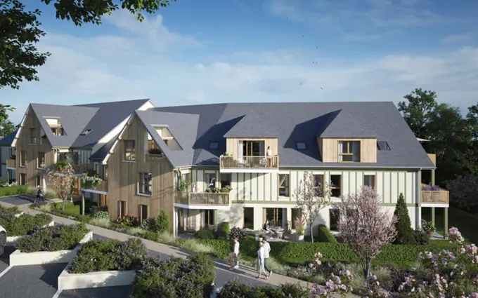Programme immobilier neuf Touques à quelques pas du centre ville à Touques (14800)