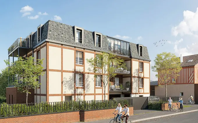Programme immobilier neuf Pont-l'Évêque à quelques minutes de Deauville à Pont-l'Évêque