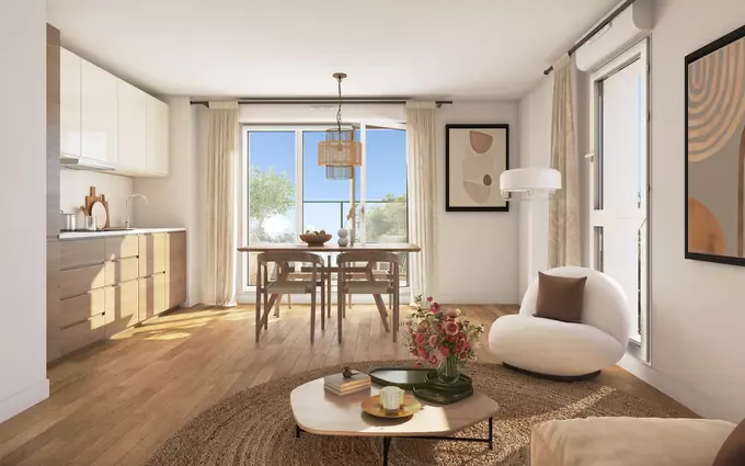 Programme immobilier neuf Nuanciel à Saint-Louis