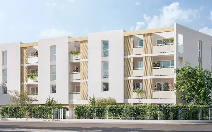 Programme immobilier neuf Toulouse Lardenne à 13 min à vélo du campus universitaire à Toulouse