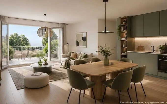 Programme immobilier neuf Le jardin de Rose à Rennes (35000)