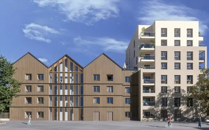 Programme immobilier neuf Le jardin de Rose à Rennes