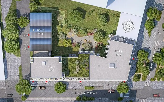 Programme immobilier neuf Le jardin de Rose à Rennes