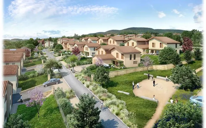 Programme immobilier neuf Gleizé maisons individuelles à 35 min de Lyon Perrache à Gleizé (69400)