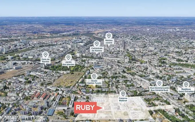 Programme immobilier neuf Ruby à Nantes