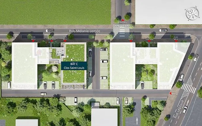 Programme immobilier neuf Clos saint-louis à Évreux