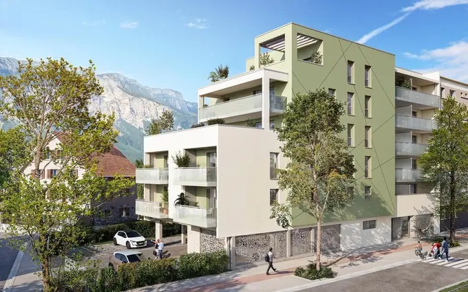 Programme immobilier neuf Green island à Saint-Martin-d'Hères (38400)