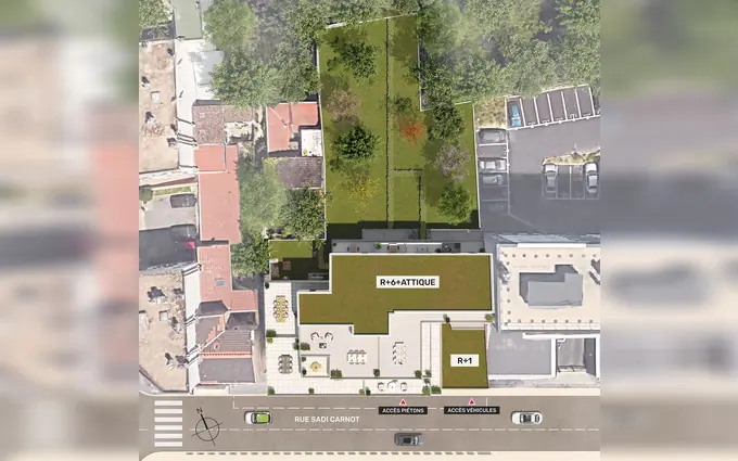 Programme immobilier neuf Villa Panorama à Aubervilliers