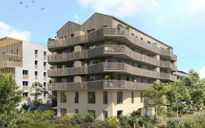 Programme immobilier neuf Nantes à 20 minutes à vélo de l'hypercentre à Nantes