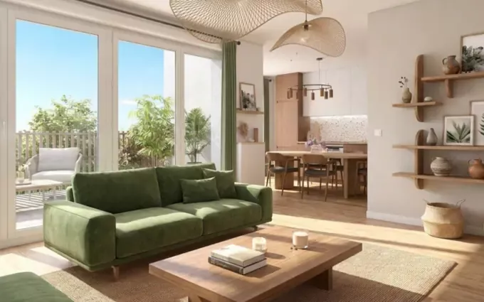 Programme immobilier neuf Nantes à 20 minutes à vélo de l'hypercentre à Nantes