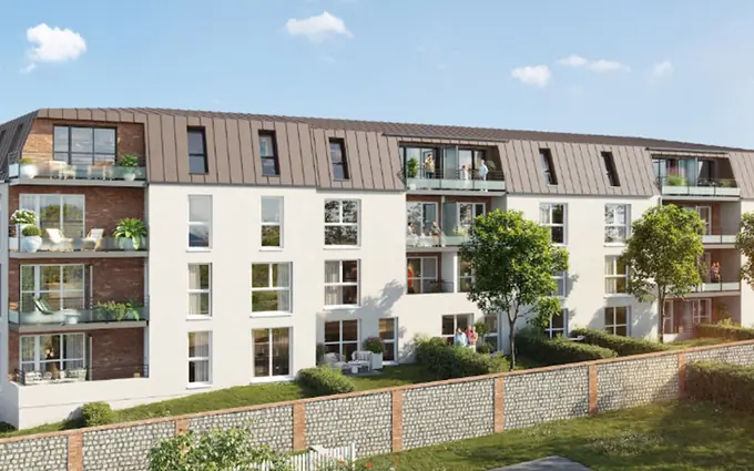 Programme immobilier neuf Petit-Couronne à 15 min du centre historique de Rouen à Petit-Couronne