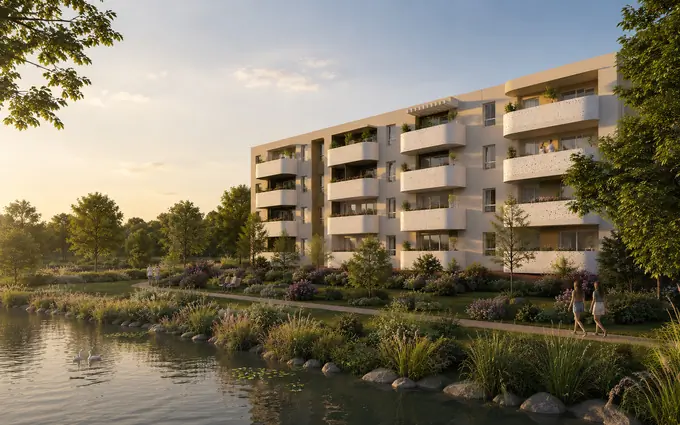 Programme immobilier neuf Les Songes d'Ophélia - Appartements neuf à Monteux - Cuisine équipée à Monteux (84170)