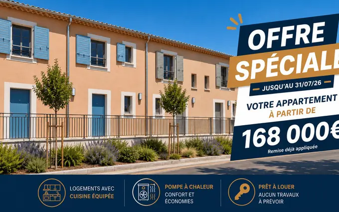 Programme immobilier neuf Le Vaccarèse - Logements livrés à Sarrians (84260)