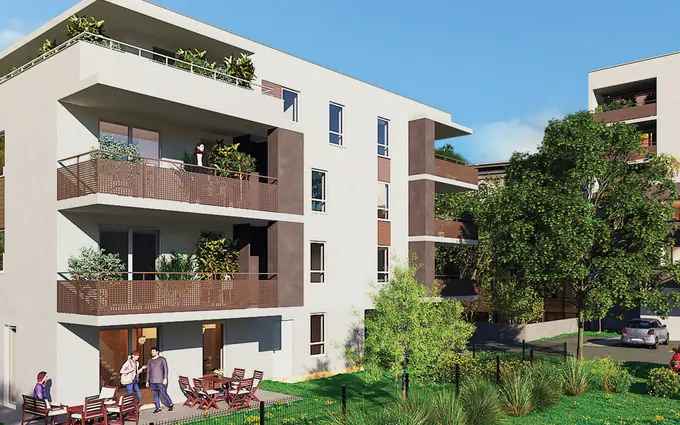 Programme immobilier neuf Saint-Martin-d'Hères à moins de 10 min à pied du tram C à Saint-Martin-d'Hères