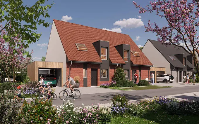Programme immobilier neuf Maison 3 chambres avec garage à Annœullin (59112)
