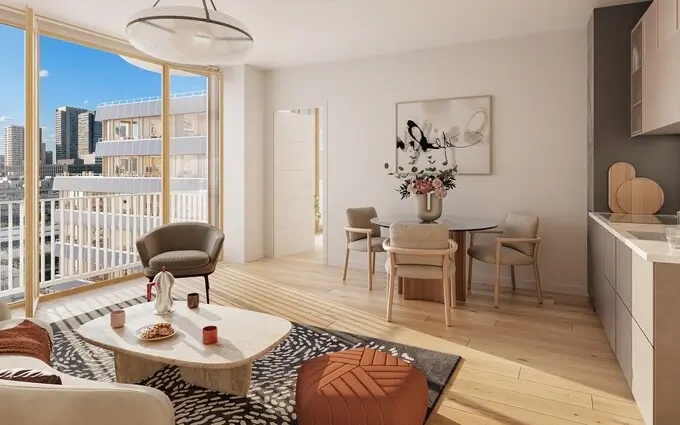 Programme immobilier neuf A 5 min du métro L14 à Paris 13ème