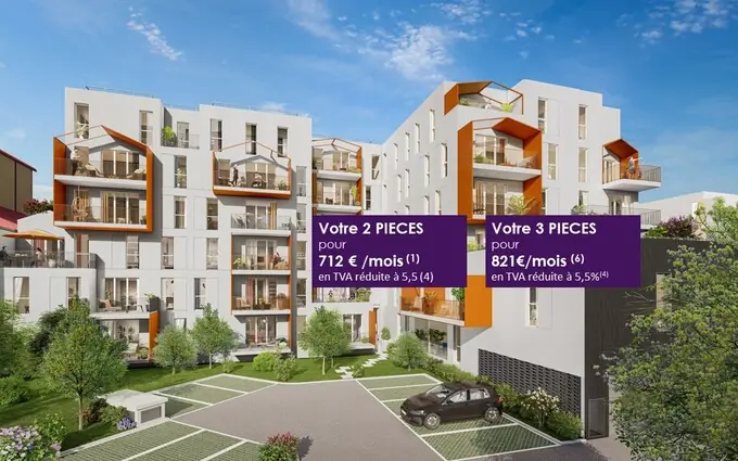 Programme immobilier neuf Dernières opportunités ! à Évry-Courcouronnes